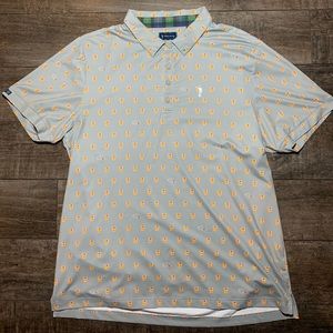William Murray Old Fashion polo. Light gray. XL